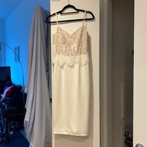 White Dress the Population Dress XS